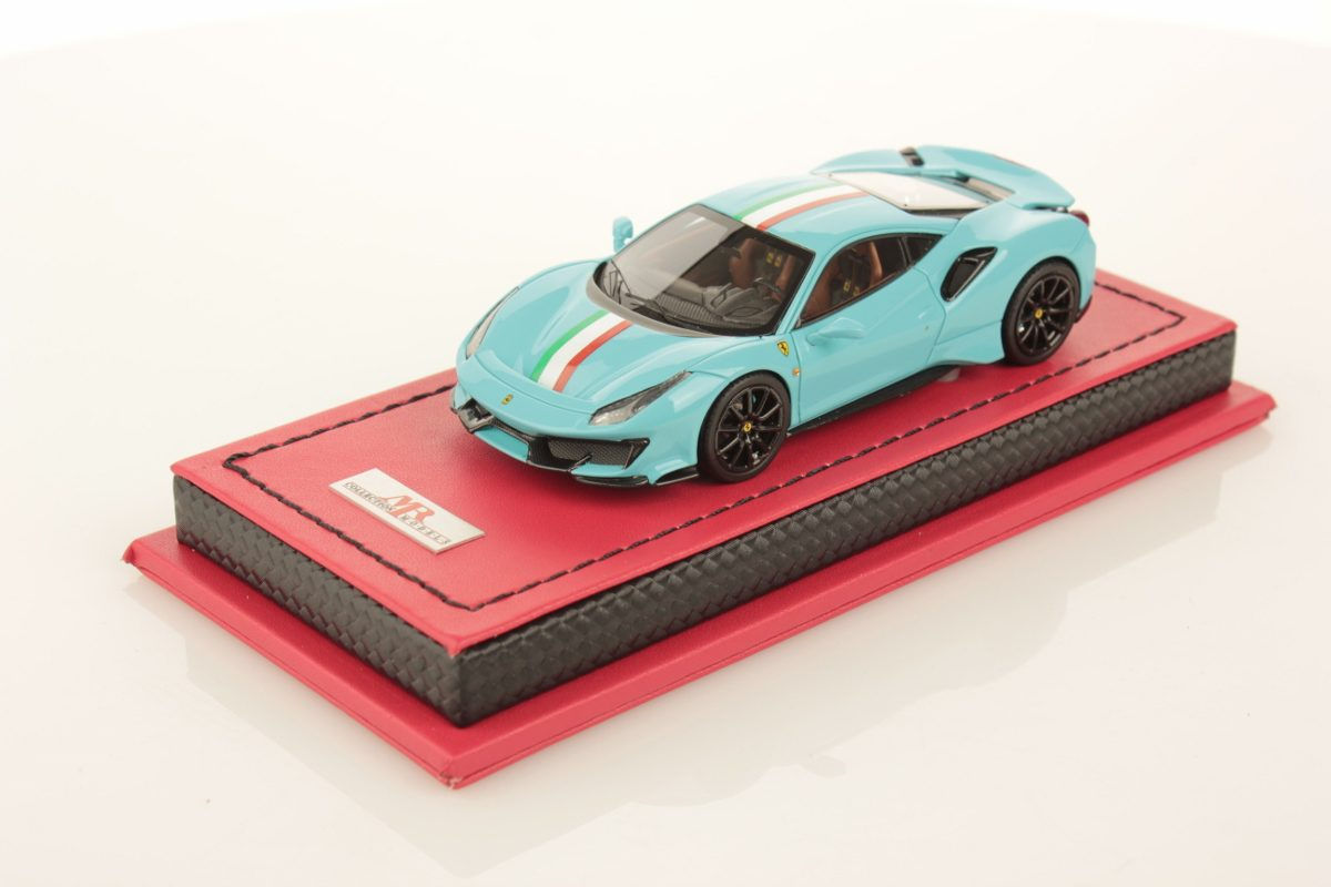 Wallpaper #lUWclI4B7YBJg1BV7J-n28 Ferrari 488 Pista Baby Blue Atelier by Mr Collection