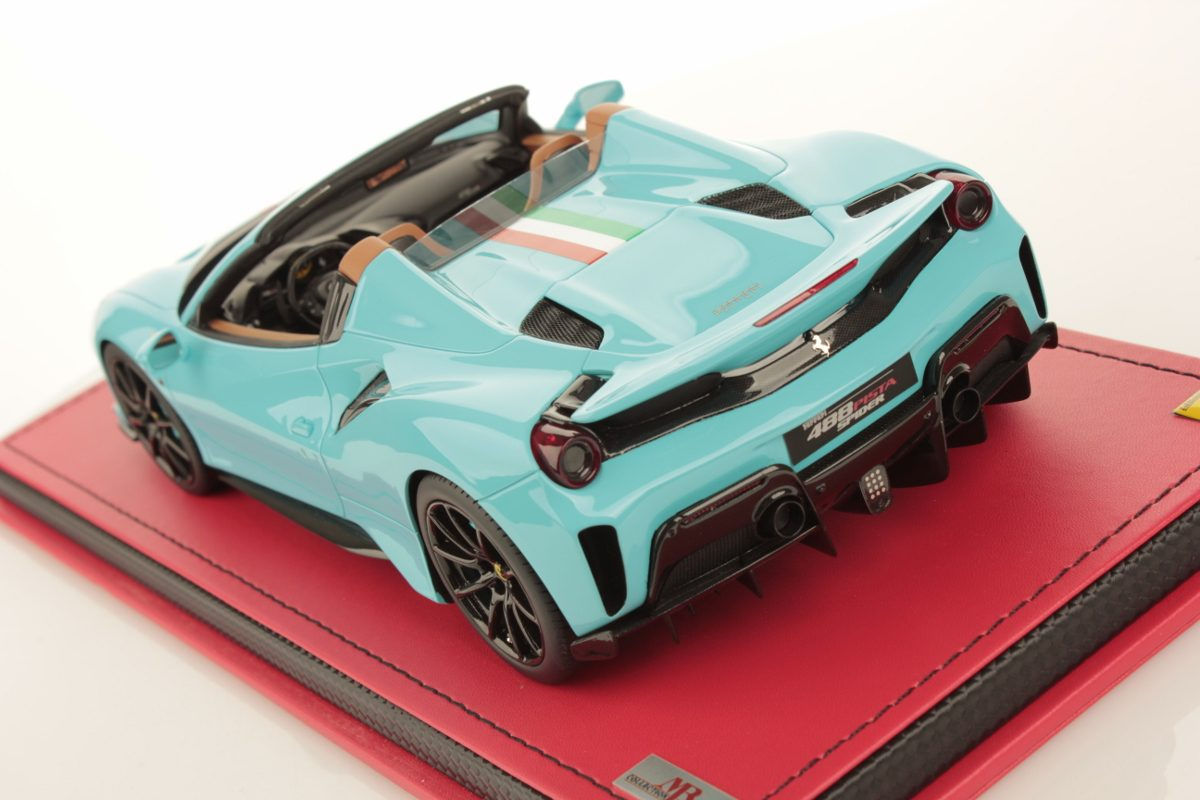 Wallpaper #lUWclI4B7YBJg1BV7J-n51 Ferrari 488 Pista Spider Baby Blue Atelier by Mr Collection