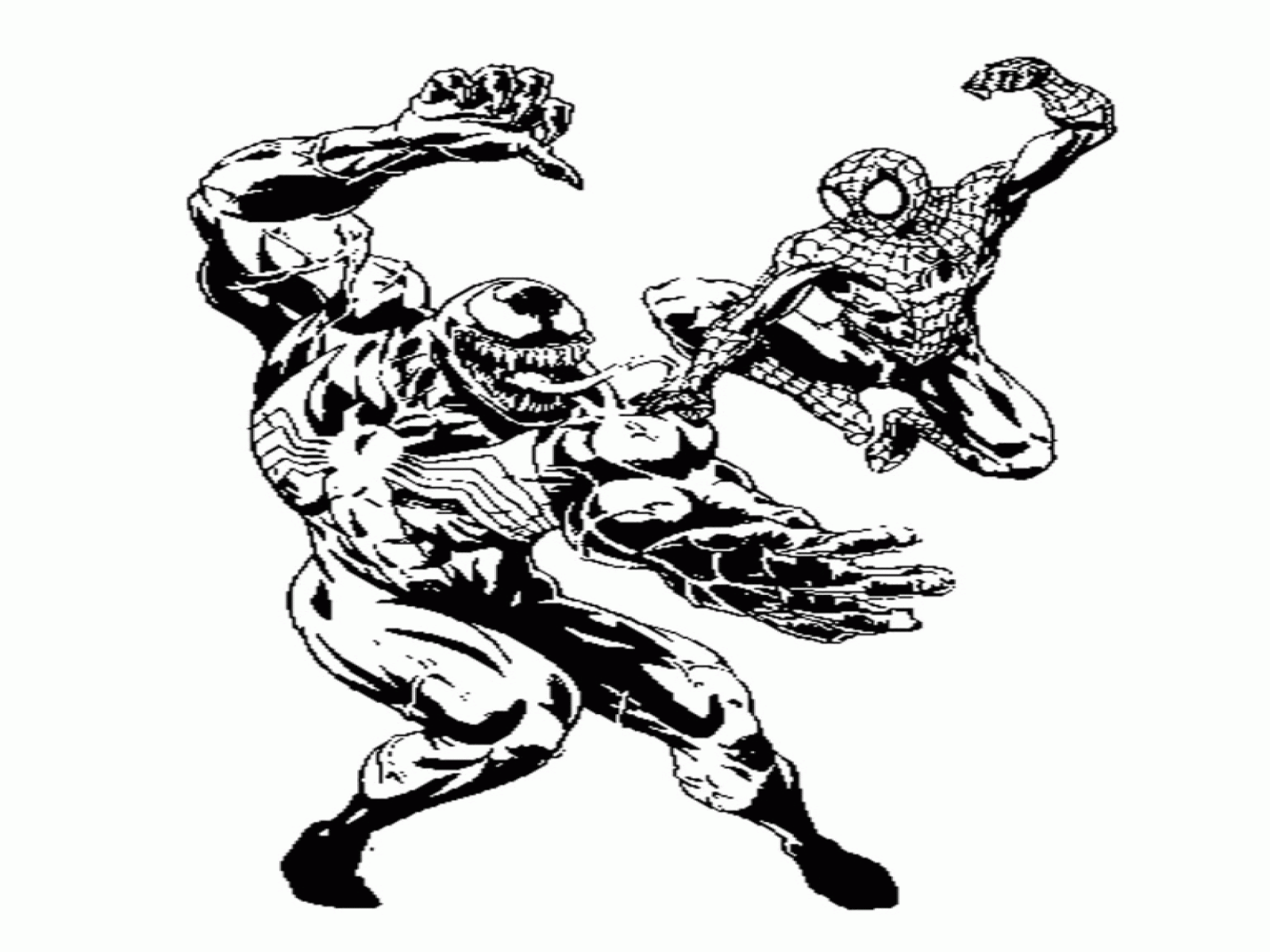 Wallpaper #x8YLM5MBVgN6TXj6xXfT30 Venom Spider Man Coloring Pages Sketch Coloring Page