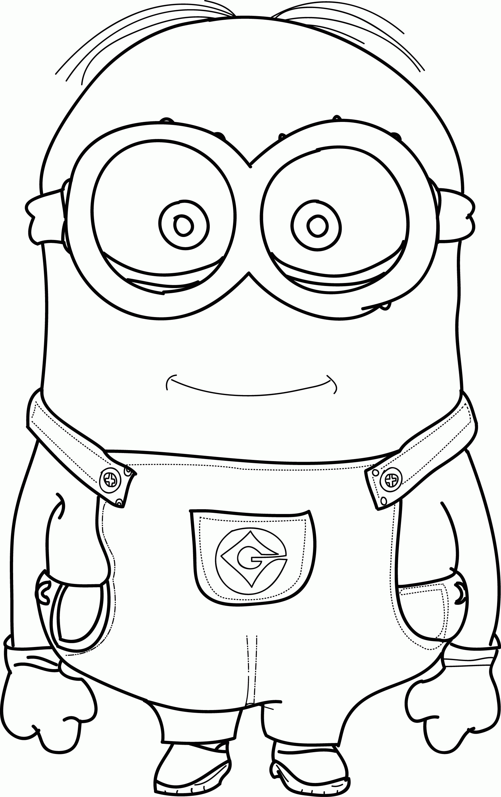 Wallpaper #NBkkEI8BtGB6xQ786V5F35 Minion Coloring Pages