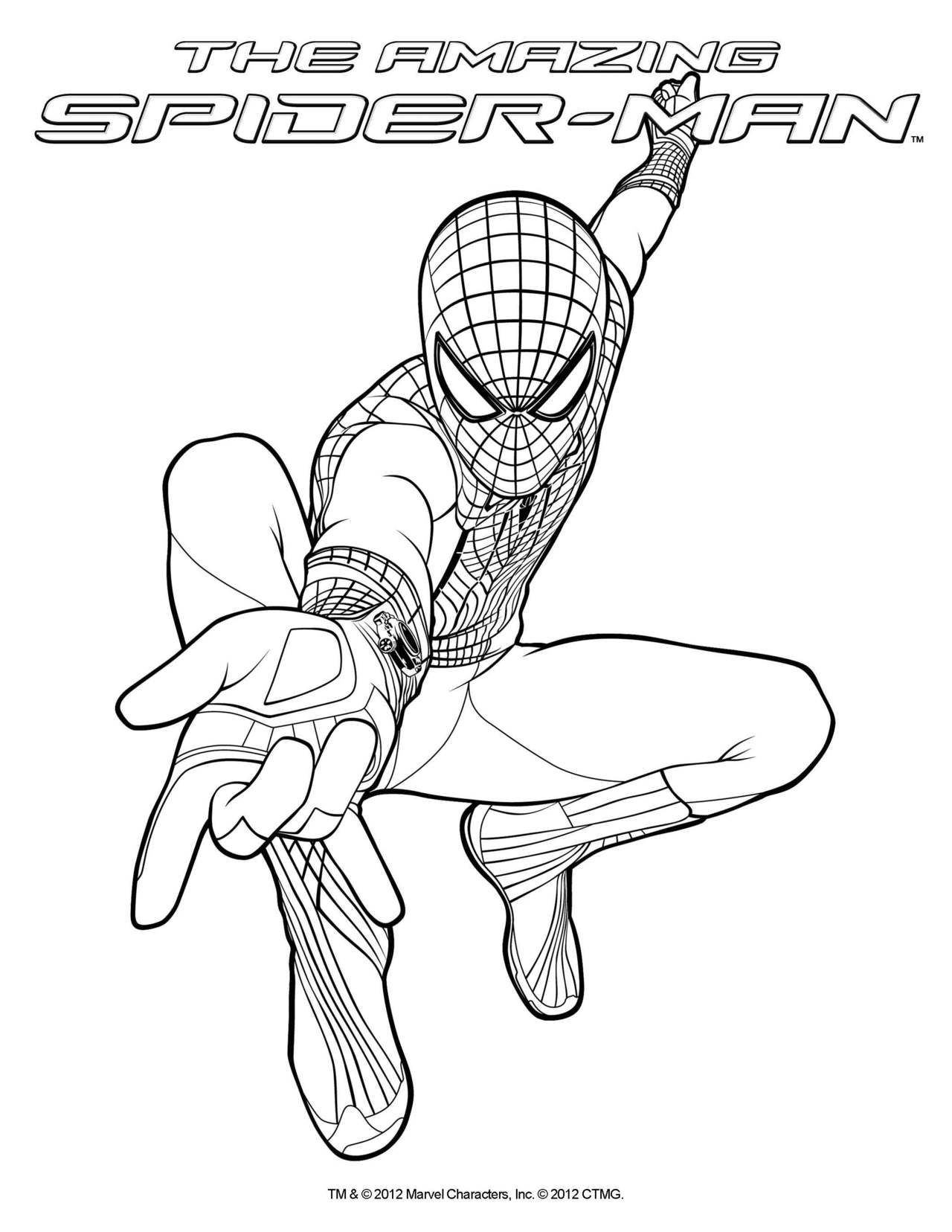 Wallpaper #0neeJ5MB-pgBXx603KZG25 The Amazing Spider Man Coloring Pages Coloring Home