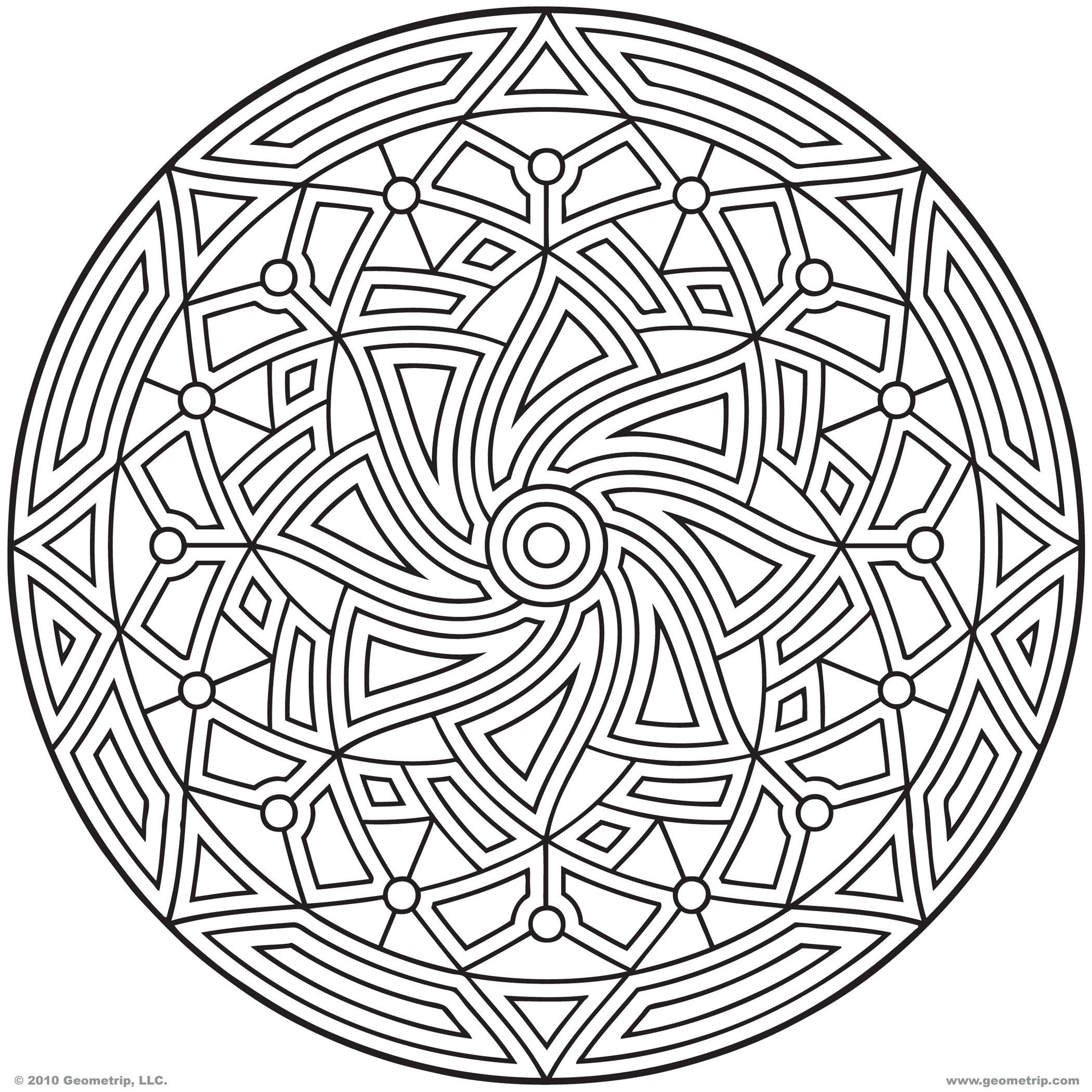 Wallpaper #v2f5DpMBSpphPi3-6exg20 3D Circle Coloring Pages Printable Coloring Pages for All Ages