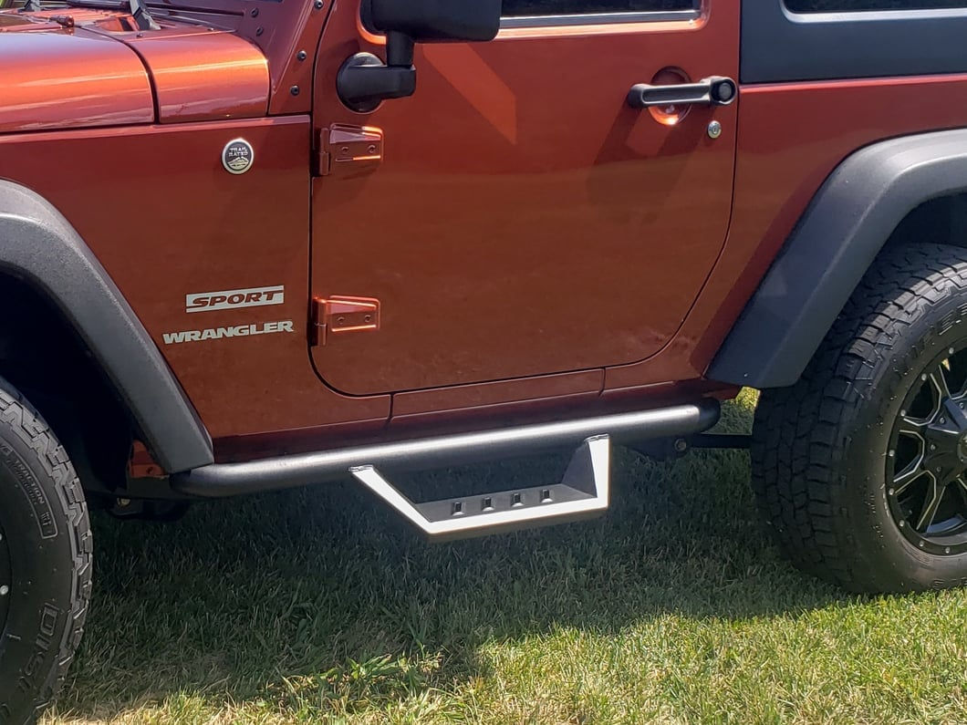 Wallpaper #4664c Mopar Factory Sahara Side Steps for 18 Up Jeep Wrangler Jl Unlimited