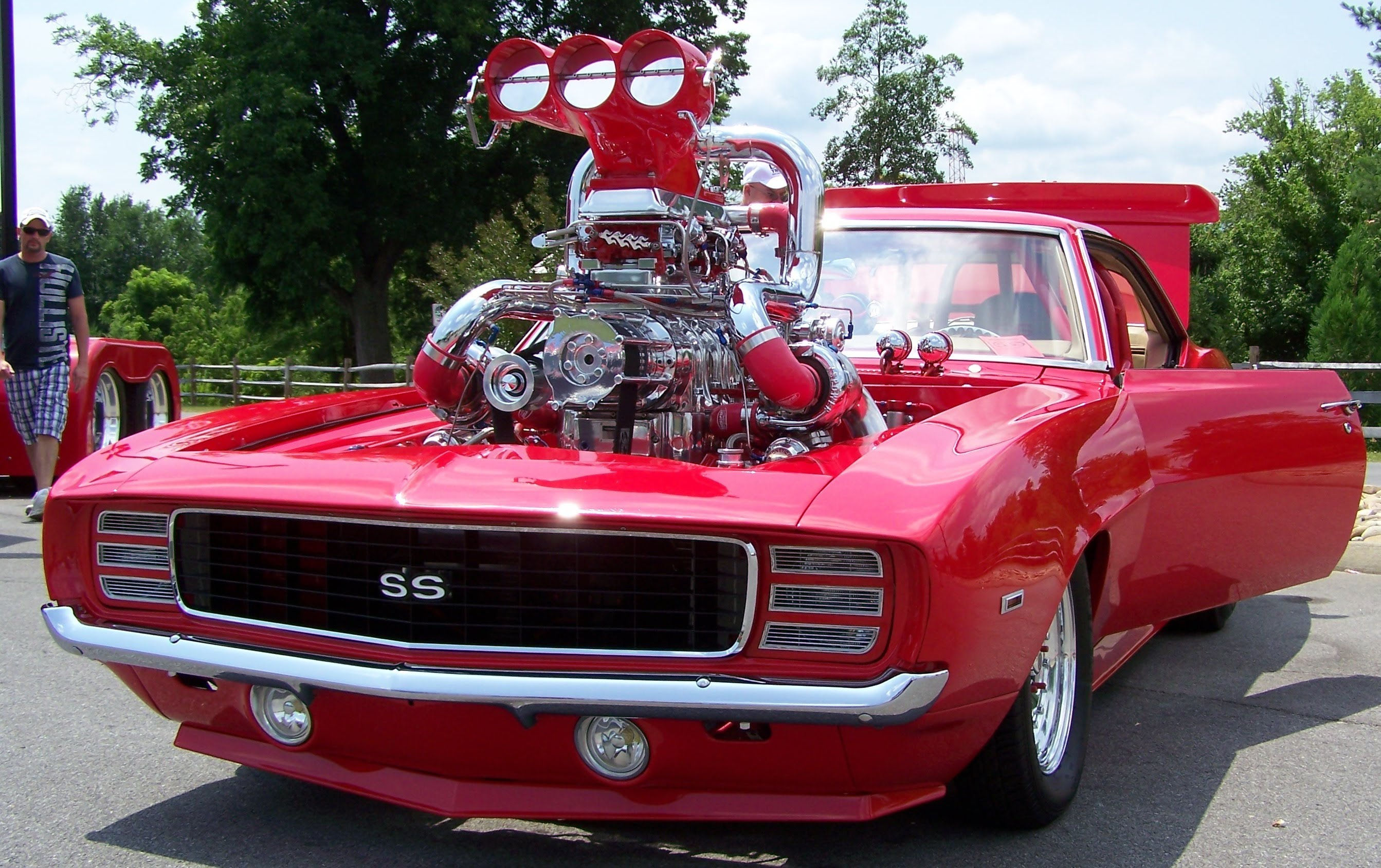 Wallpaper #2IfvMZMBPAdmKxa20mLI24 1969 Camaro Ss Twin Turbo Supercharged Nitrous Breathing Monster