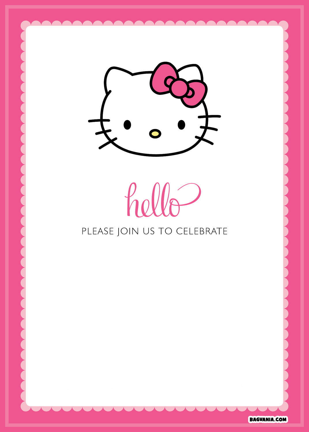 Wallpaper #nDEINpMB5zzyi_yYPFiv159 Free Printable Hello Kitty Birthday Invitations Bagvania Free