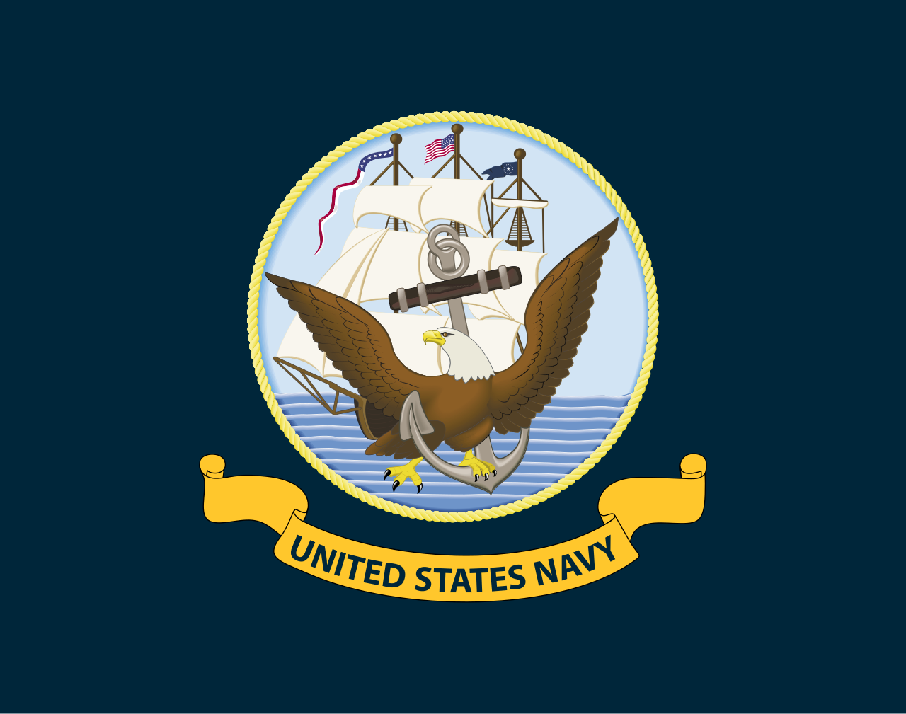 Wallpaper 12884 Fileflag of the United States Navysvg Wikipedia HD Wallpaper 12884