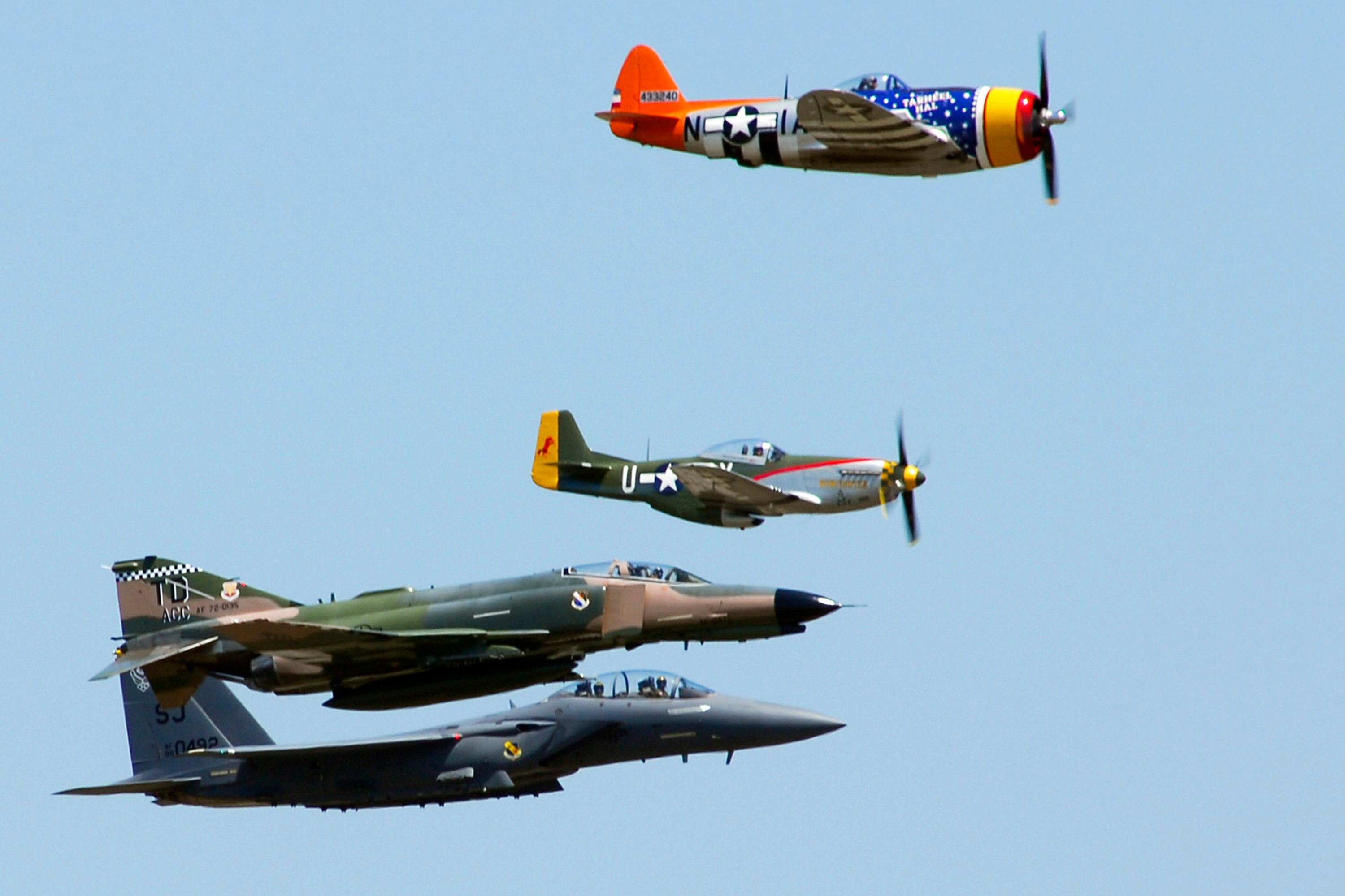 Wallpaper #JRnsB48BtGB6xQ78eVjE6 Fileaircraft Fighter Plane P 47 Thunderbolt P 51 Mustang F 4 Phantom