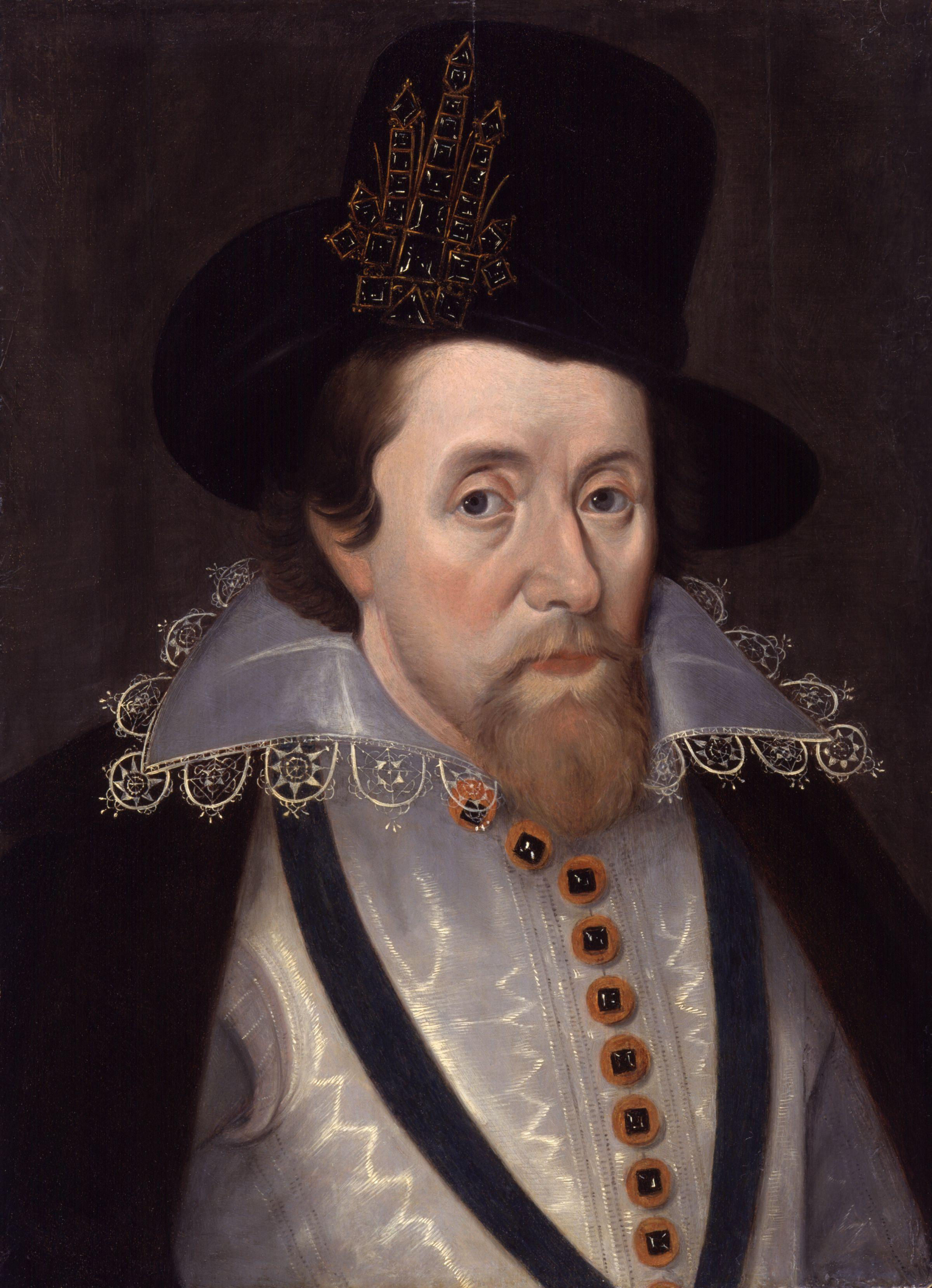 Wallpaper #pGhXGpMBSpphPi3-oRsR453 Fileking James I of England and Vi of Scotland by John De Critz the