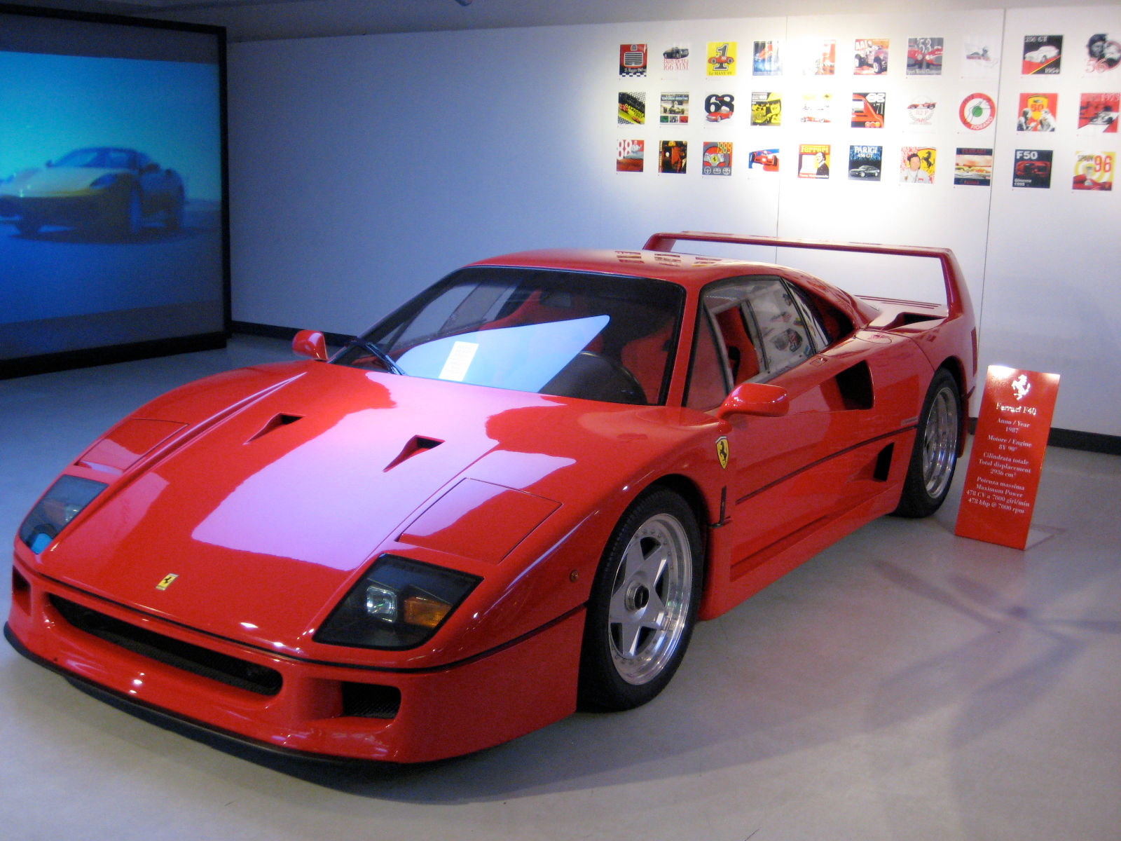 Wallpaper #_0CGMZMBJhL2WPbaj8ap165 Bestandferrari F40jpg Wikipedia