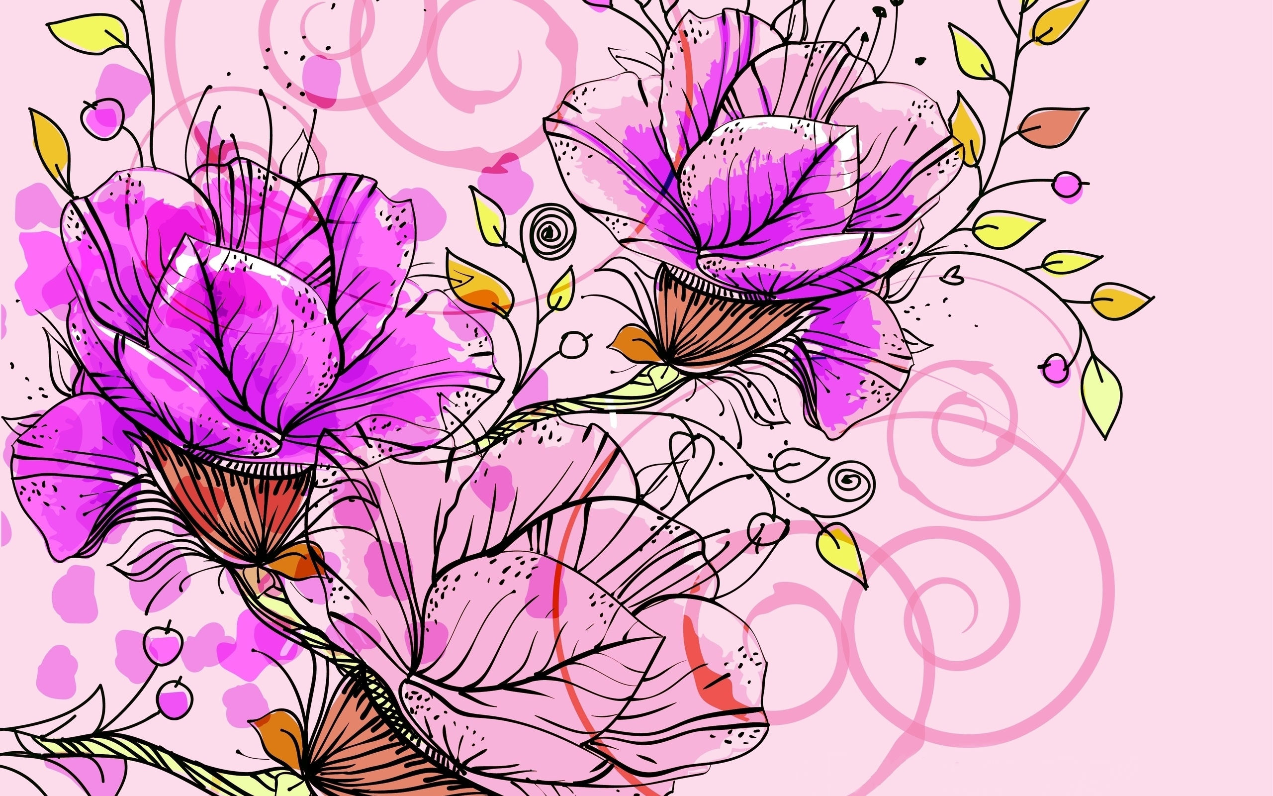 Wallpaper #uWeV95IBSpphPi3-24ab173 Abstract Flower High Quality Wallpapers