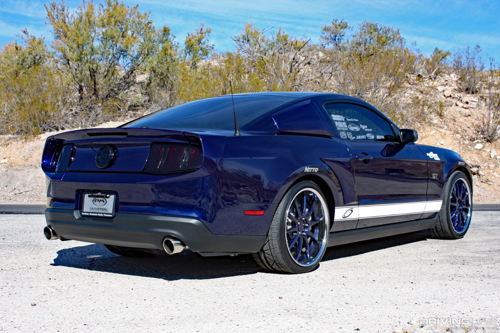 Wallpaper #VWdX6pIBSpphPi3-hkYd65 Blue by You Supercharged 2010 Ford Mustang GT 46l with 500