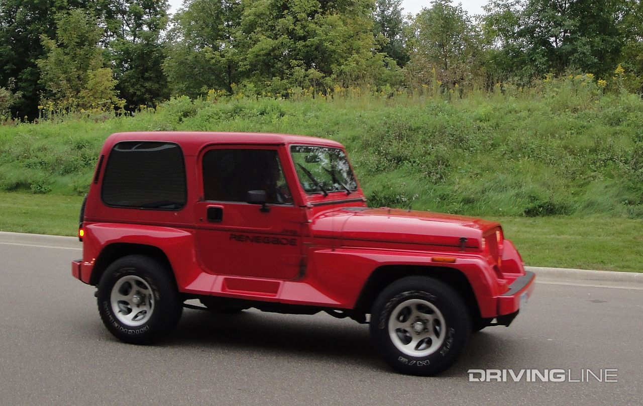 Wallpaper #TWhEFZMBSpphPi3-FQc3150 The 1990 94 Jeep Wrangler Renegade Yj Was the Weirdest Street