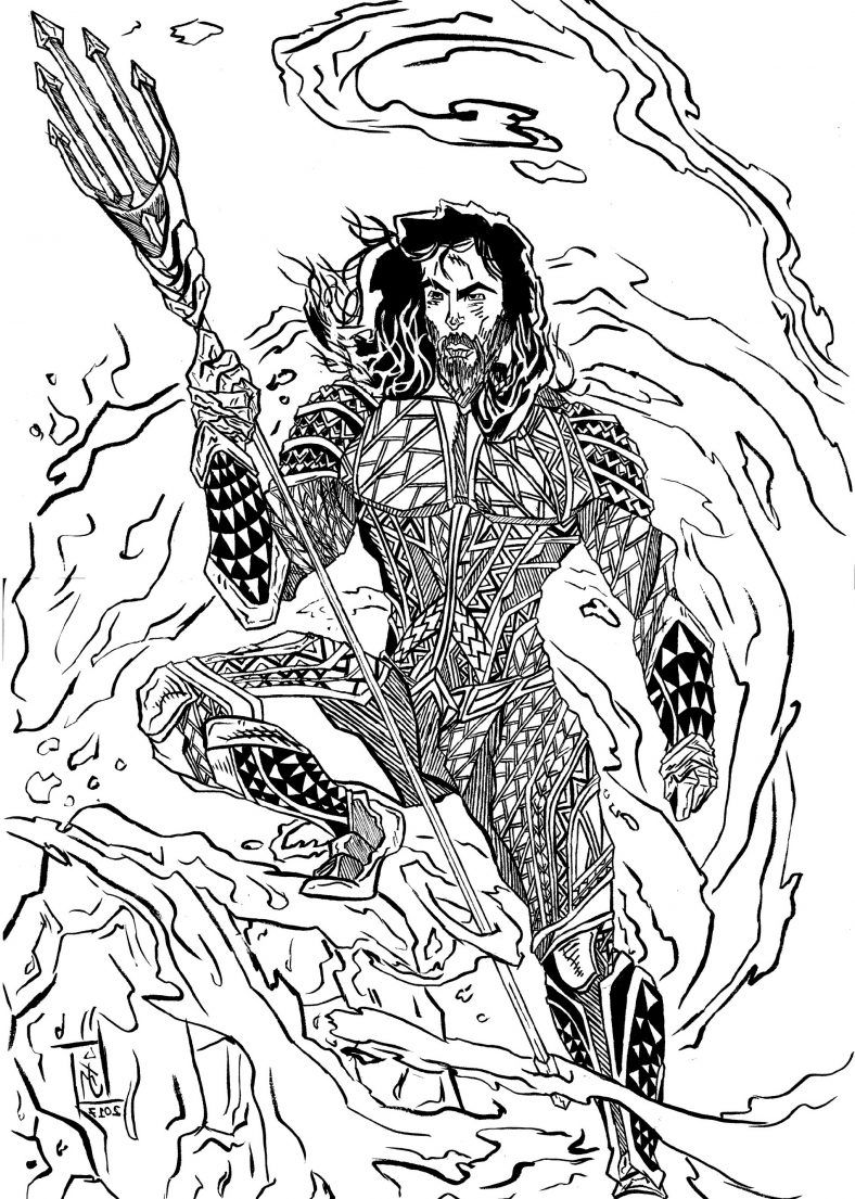 Wallpaper #909c6 Aquaman Coloring Pages Free Coloring Pages Wonder Day Coloring