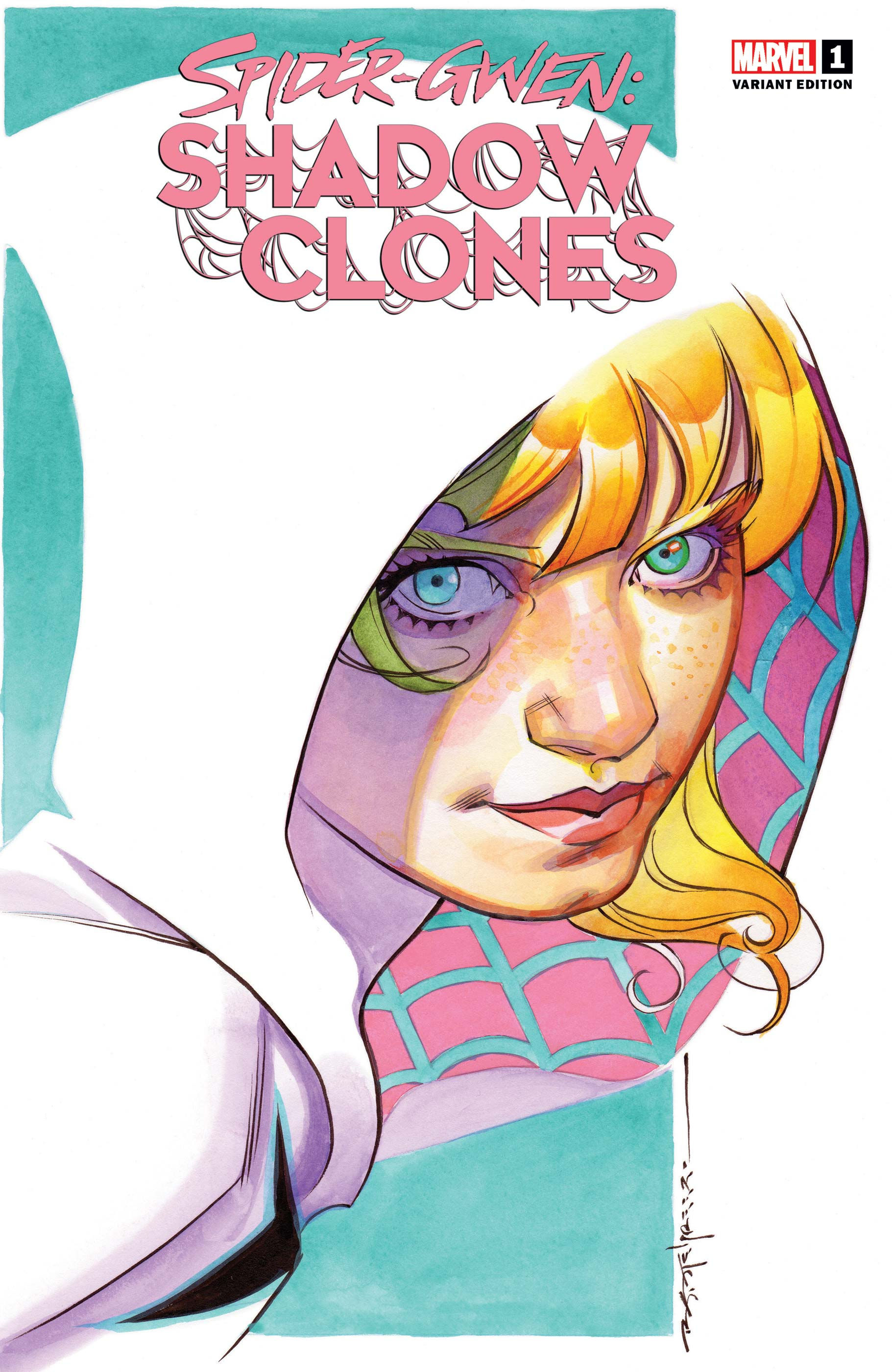 Wallpaper #x_SDOpMBKFX8bn3rH3iq204 Spider Gwen Shadow Clones 1 Stelfreeze Variant 125 03012023