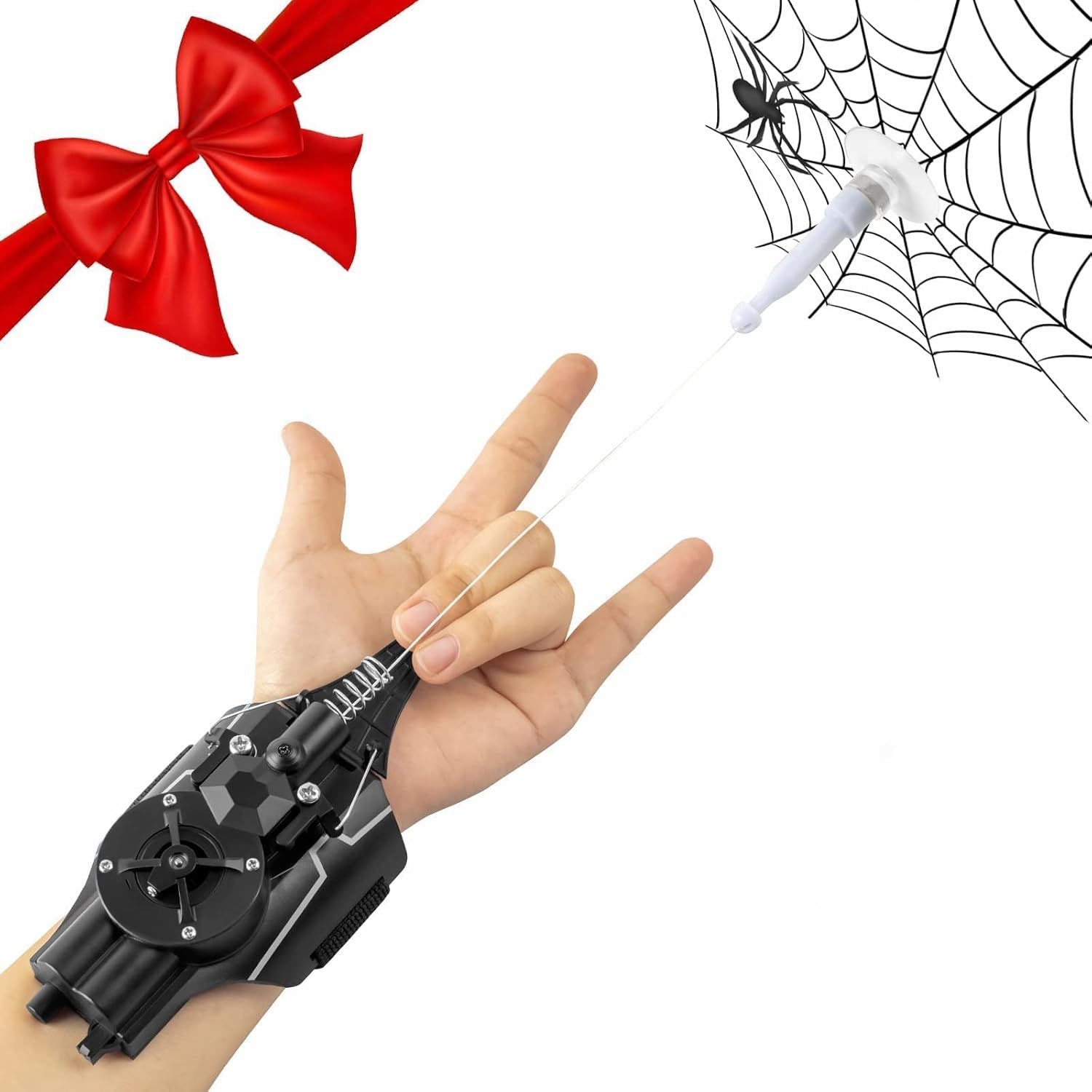 Wallpaper #Z_TCOpMBKFX8bn3rkXlB126 Buy Spider Web Shooters for Kids 94ft Real Rope Launcher Can Grab