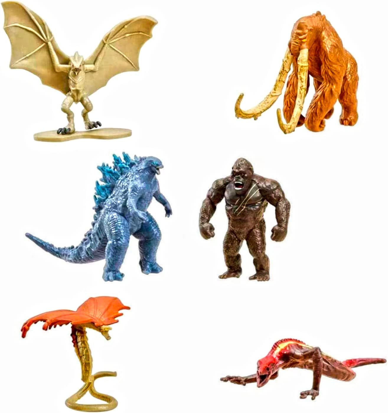 Wallpaper #wEDgL5MBJhL2WPbaU77v371 Buy 6 Pcs Godzilla vs Kong Movie Action Figure Toy Godzilla Kong Warbat