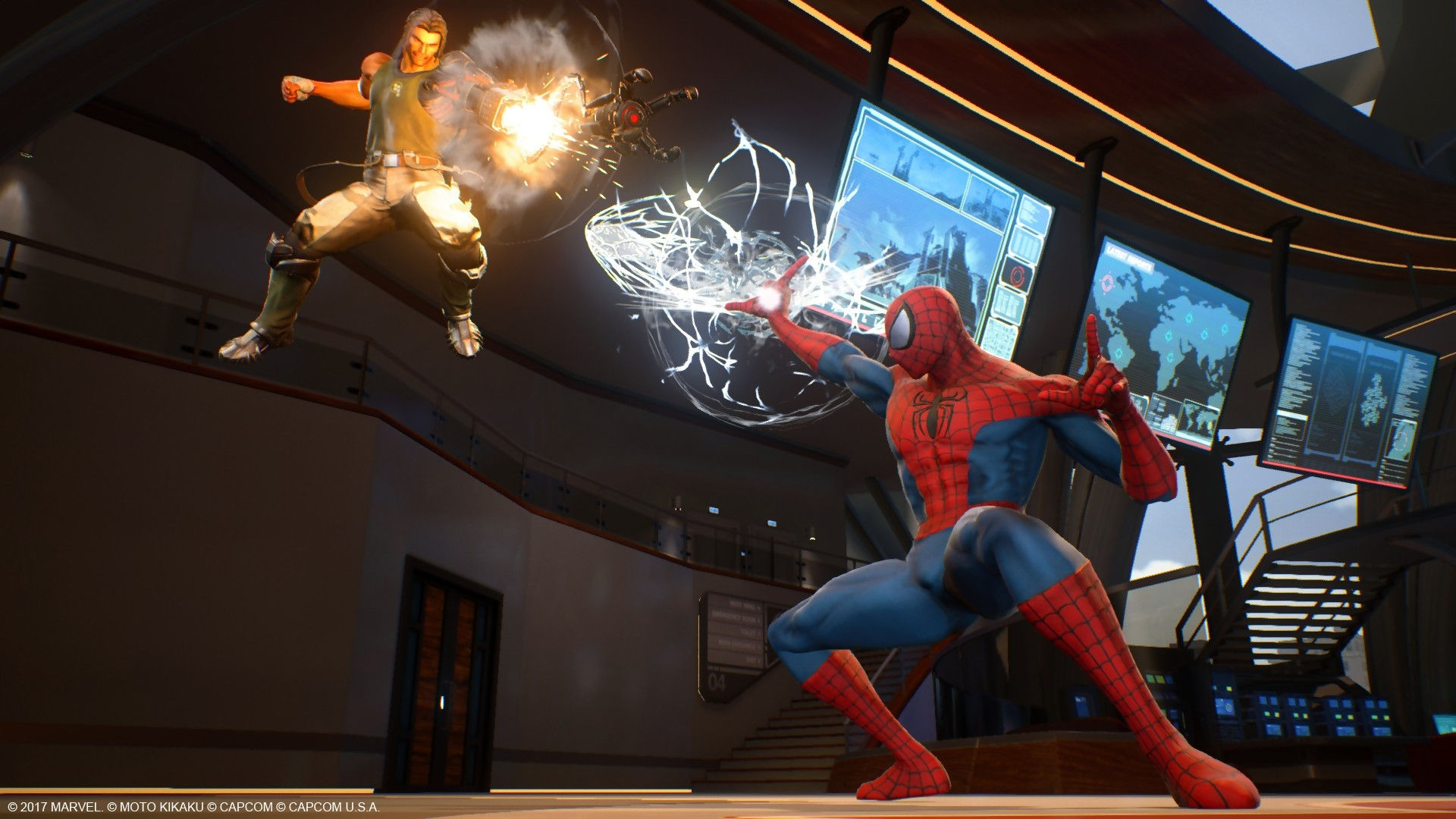 Wallpaper #DWfzD5MBSpphPi3--vEw353 Marvel vs Capcom Infinite Trailer De Gameplay Officiel De Spider Man