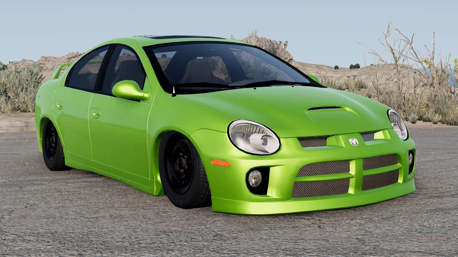 Wallpaper #10d38 Dodge Neon Srt4 Front View Svg Pdf Dxf Png Eps Illustration Etsy