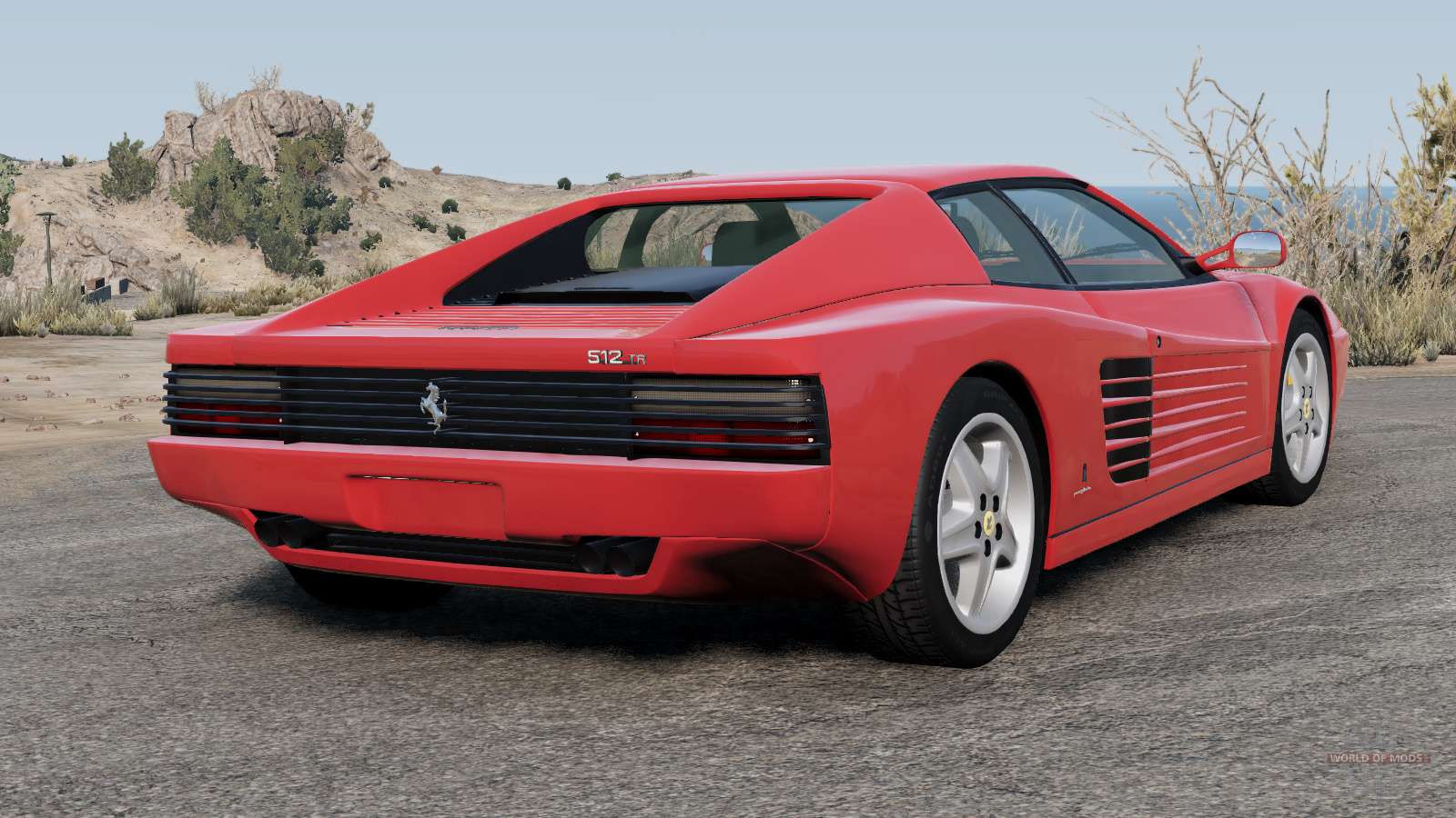 Wallpaper #B6WDOJMBVBiSkHCaMI7B395 Ferrari 512 Tr Para Beamng Drive