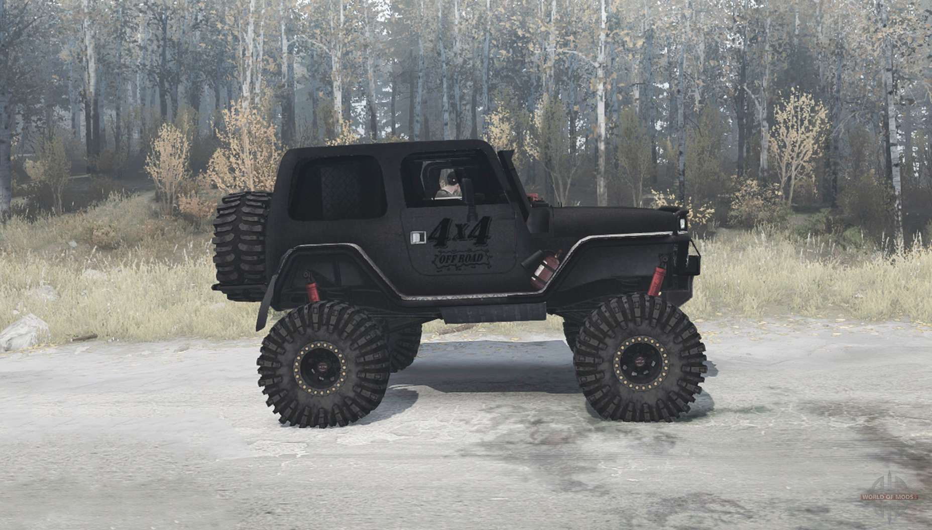 Wallpaper #ZGev7JIBSpphPi3-wVRN15 Jeep Wrangler Tj Custom for Mudrunner