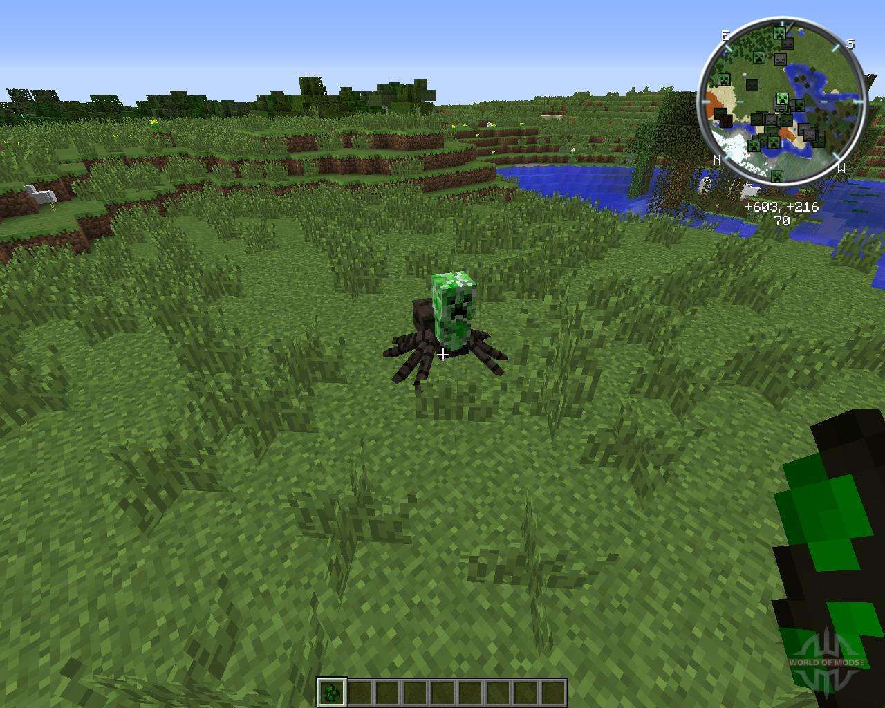 Wallpaper #vmcV9JIBSpphPi3-FXi83 Creeper Spider for Minecraft