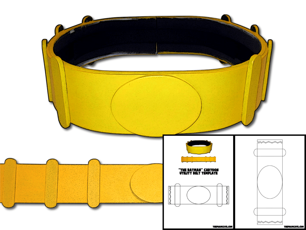 Wallpaper #UnfFJpMB-pgBXx60VaNl167 Template for the Batman Cartoon Utility Belt the Foam Cave