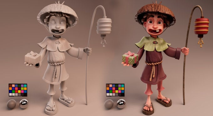 Wallpaper #mrgA2pIBJvJKYCmEOe9278 Create Cute 3D Cartoon Character Character Designs Using Blender Maya