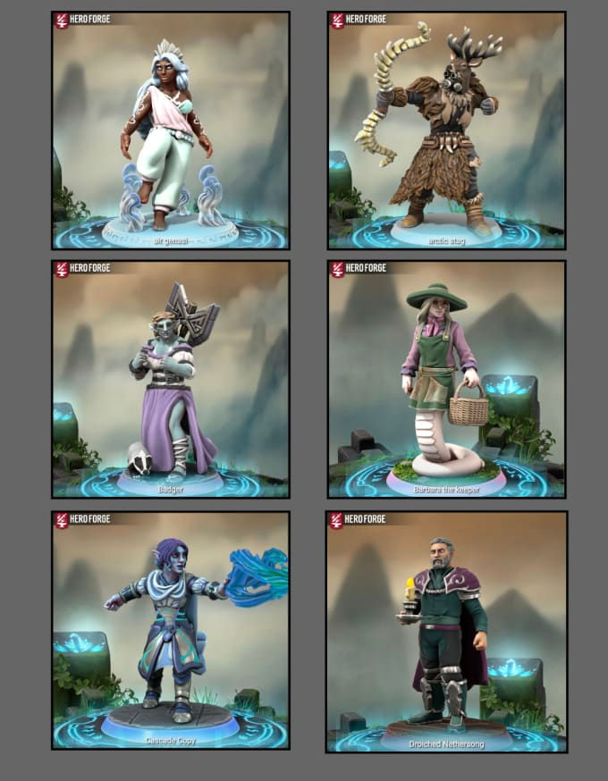 Wallpaper #uLgn1pIBJvJKYCmEAtzB186 Design Your Character on Heroforge by Lharrison317 Fiverr