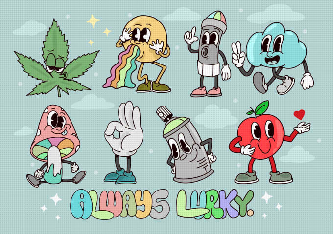 Wallpaper #mrgA2pIBJvJKYCmEOe92280 Create Retro Vintage Cartoon Character Design for You by Alwayslurkin