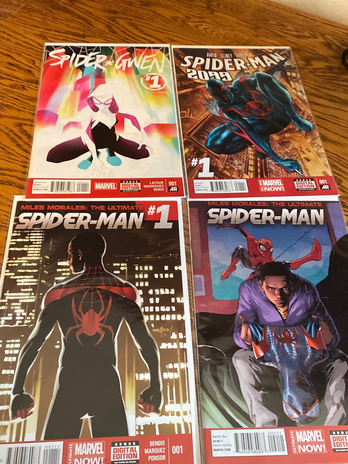 Wallpaper #KuqqVZMBlwTYPL18WA5S82 Miles Morales 1 2 Spidergwen 1 Spider Man 2099 1 Munimorogobpe