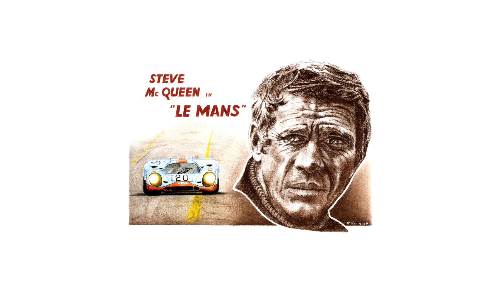 Wallpaper #d83a5 Record Porsche La 917 K Di Steve Mcqueen Allasta a 15 Milioni Di