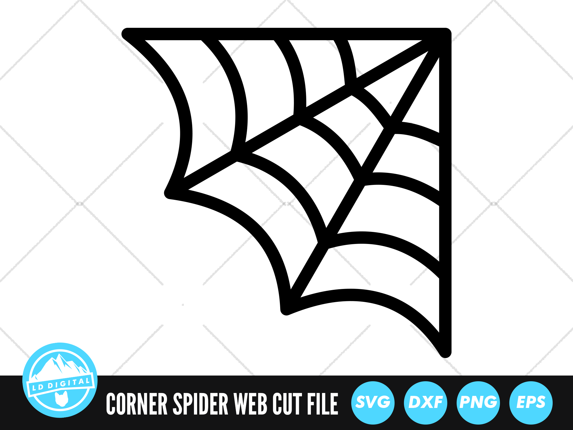 Wallpaper #DmfI_ZIBSpphPi3-PJ00213 Spiderweb Corner Svg Spider Web Cut File Halloween Svg by Ld