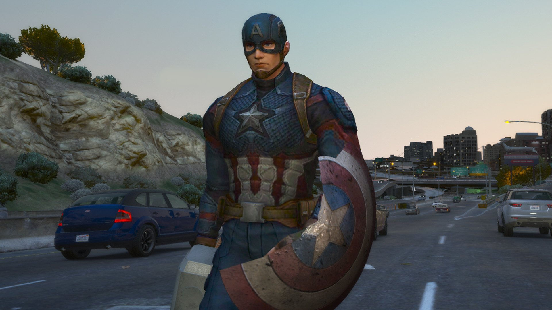 Wallpaper #b2h5GpMBSpphPi3-GRwH282 Captain America Endgame Gta5 Modscom