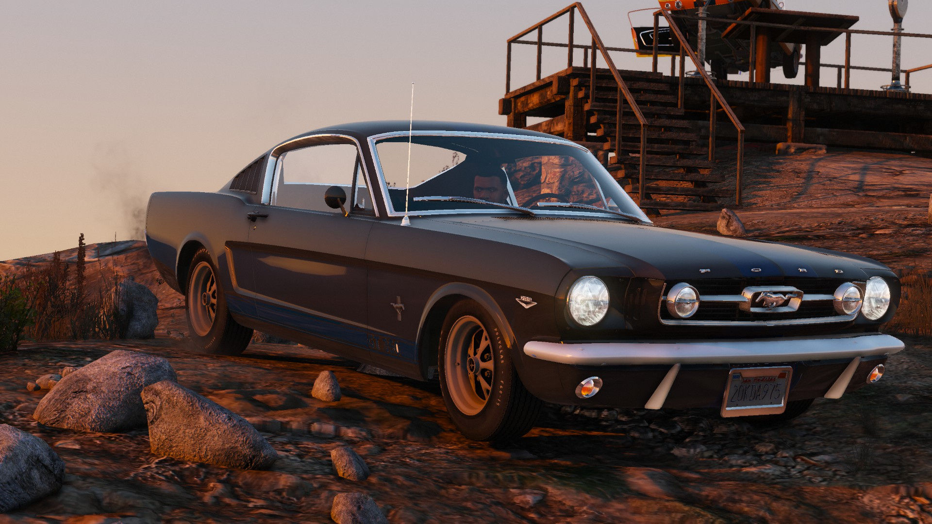 Wallpaper #emfoDpMBSpphPi3-tOzR210 Ford Mustang Fastback Add on Gta5 Modscom