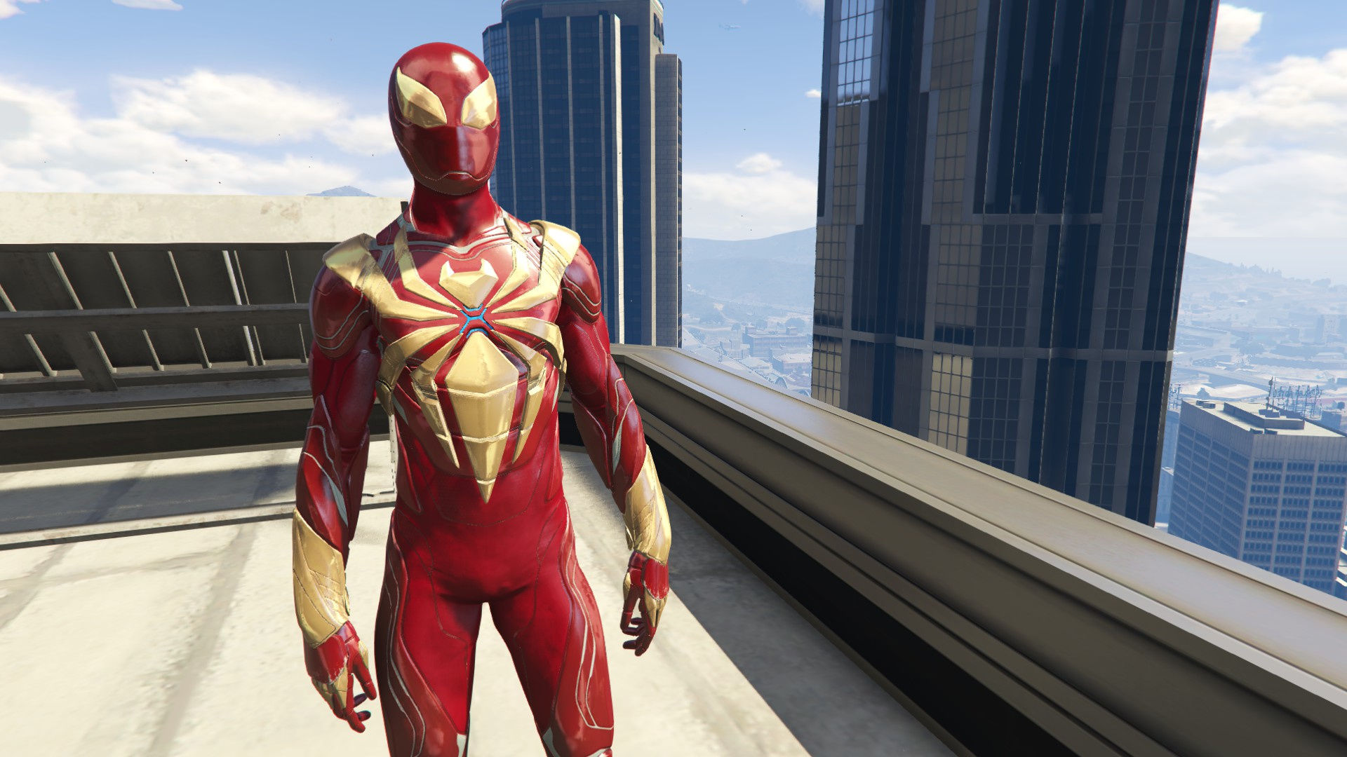 Wallpaper #anT8wo4B_8f4nGFaP29045 Iron Spider Armor PS4 Metallic Add on Ped Gta5 Modscom
