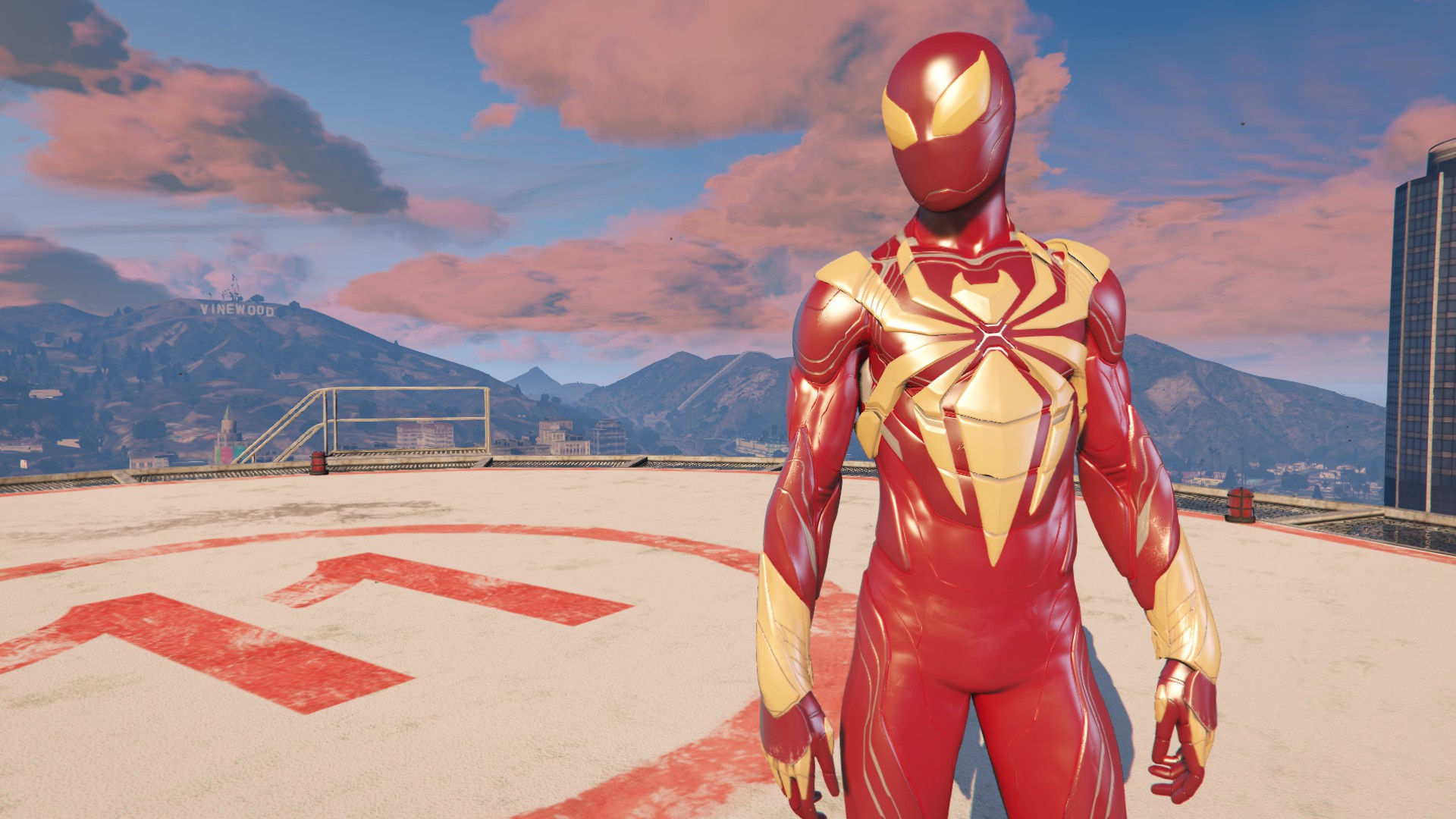 Wallpaper #Ibgg3JIBJvJKYCmEBPqR234 Iron Spider Armor PS4 Add on Ped Gta5 Modscom