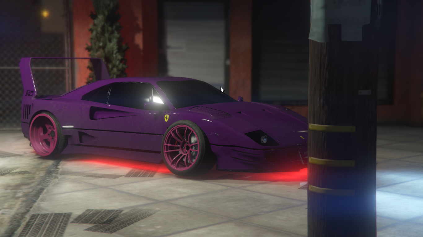 Wallpaper #fWjqHJMBSpphPi3-BySi95 Ferrari F40 Drift Build Add on Replace Gta5 Modscom
