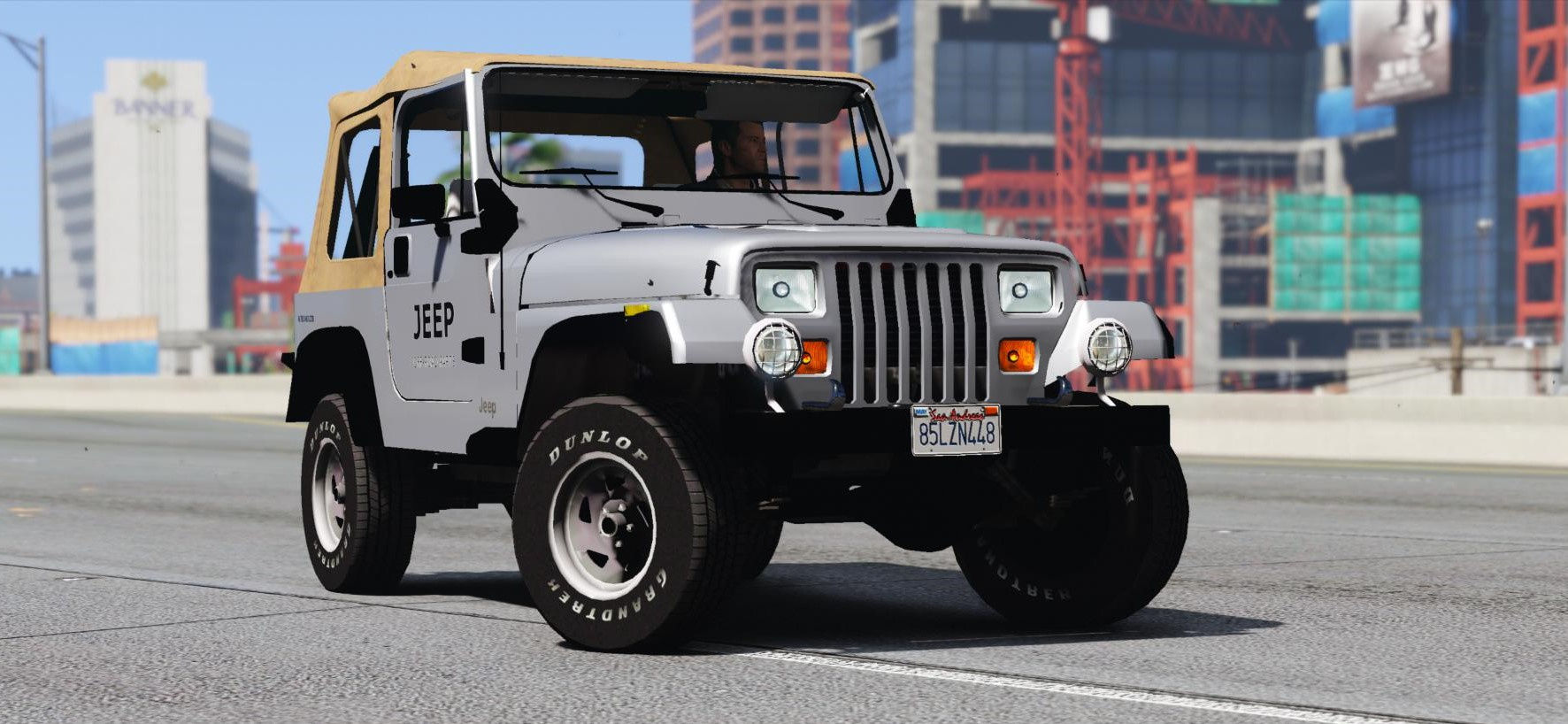 Wallpaper #ZGev7JIBSpphPi3-wVRN265 Jeep Wrangler 1986 Add on Replace Extras Template Gta5 Modscom