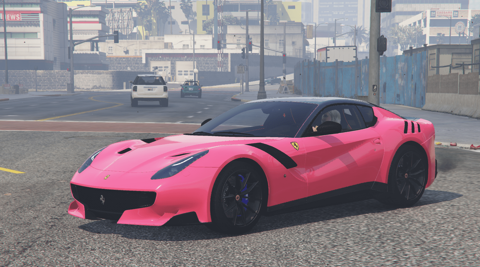 Wallpaper #mWcq6JIBSpphPi3-Rztp346 Ferrari F12 Tdf Stripesfull Carbon Fiber Gta5 Modscom