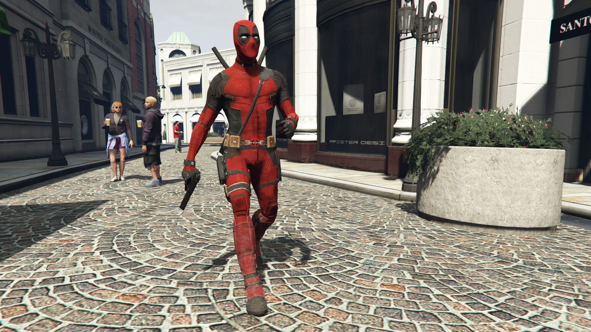 Wallpaper #v2fl9JIBSpphPi3-Xnwt259 Deadpool Movie Add on Ped Gta5 Modscom