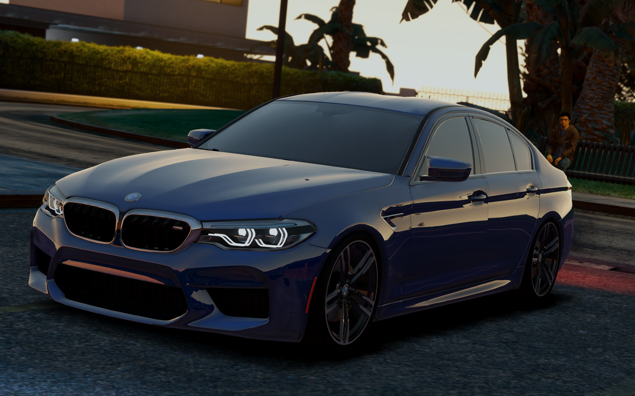 Wallpaper #MnQJxo4B_8f4nGFa53Fj6 BMW M5 F90 2018 Stock Libertywalk Add on Gta5 Modscom