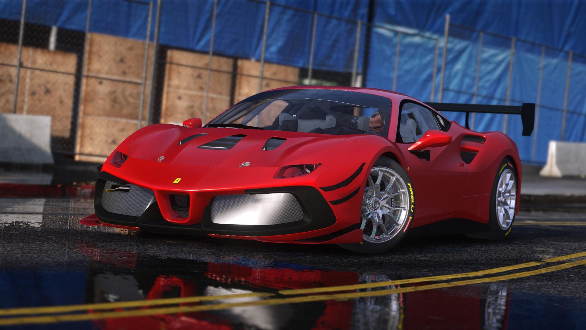 Wallpaper #vyyiSZMB0E1QgA7w7fOj146 Ferrari 488 Challenge Evo Add on Gta5 Modscom