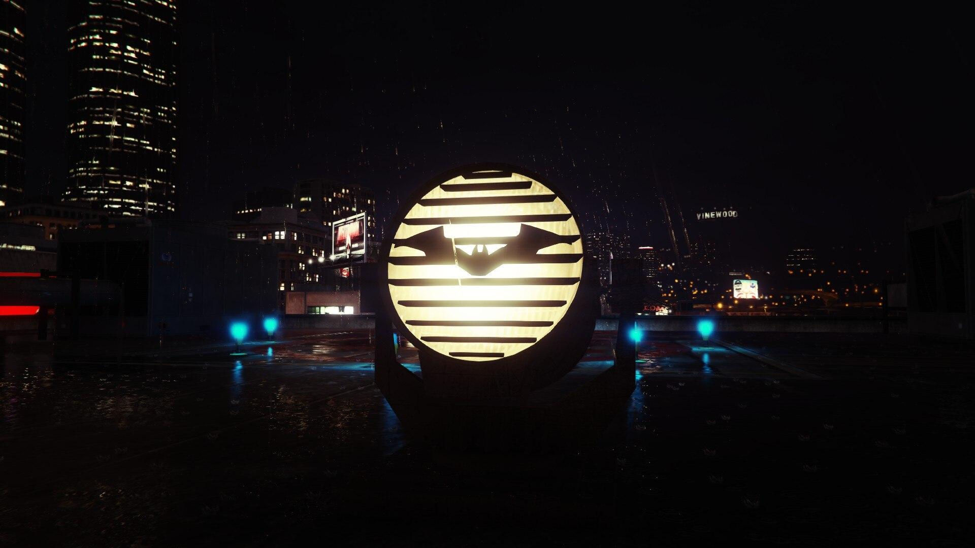 Wallpaper #ykCmL5MBJhL2WPbas70r276 The Batman 2022 Bat Signal Gta5 Modscom