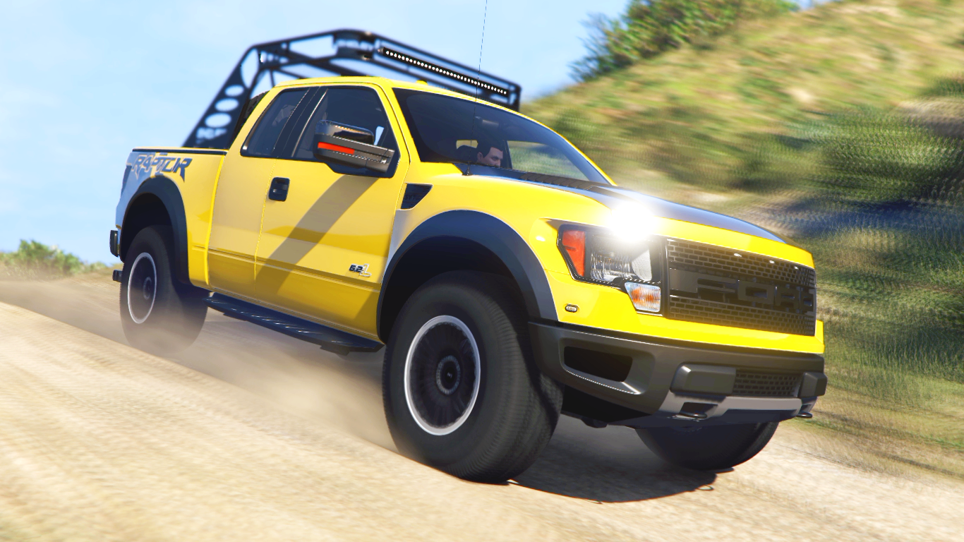 Wallpaper #a0AxMZMBJhL2WPbaWMW8345 2012 Ford F150 Svt Raptor Gta5 Modscom