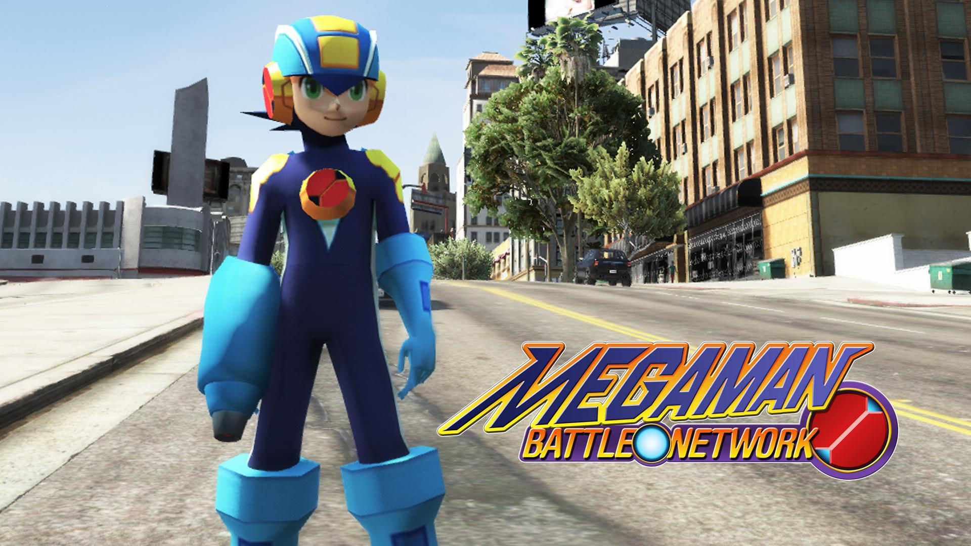 Wallpaper #Z1gfNJMBzN9vxX34uDsd459 Megaman Battle Network Rockman Exe Gta5 Modscom