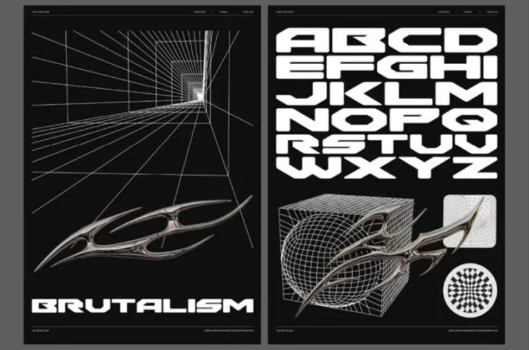 Wallpaper #D7iA2pIBJvJKYCmESvJV431 Y2k Brutalism Font Creative Fonts