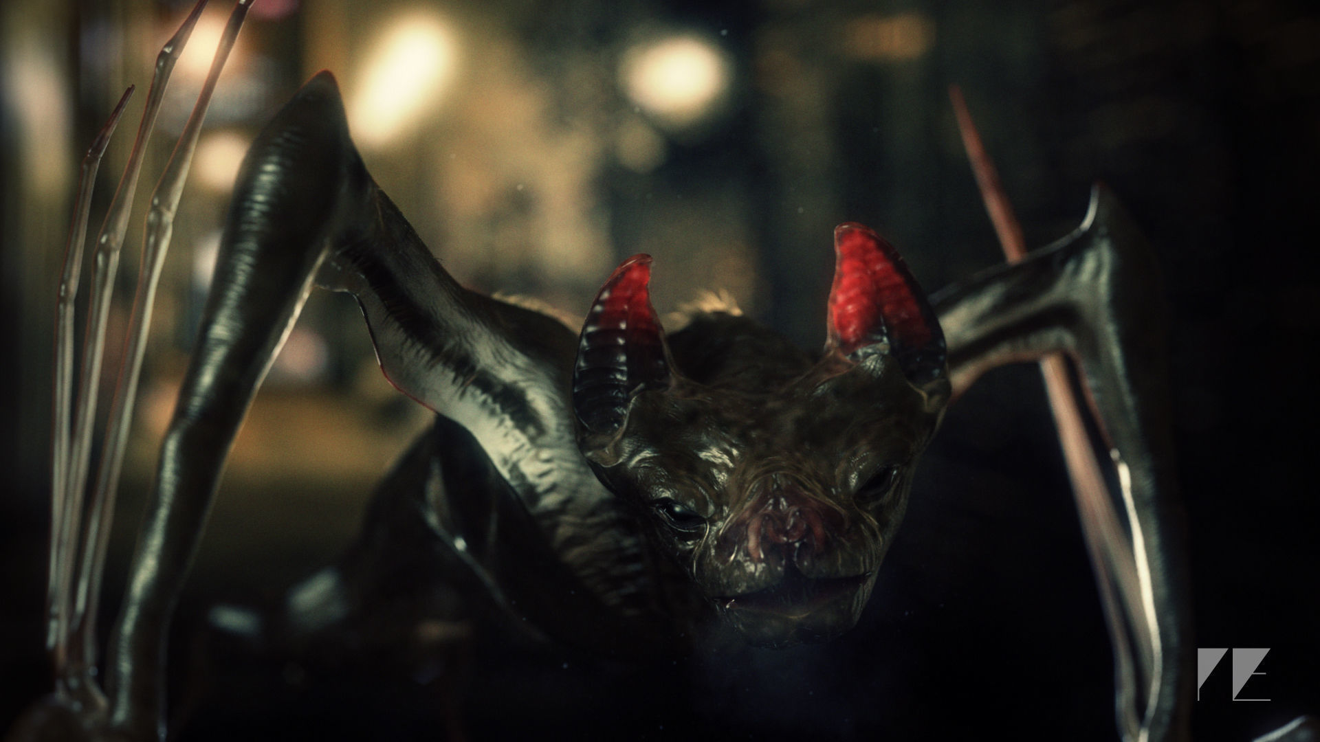 Wallpaper #dfTIOpMBKFX8bn3roXlL34 Vampire Bat Creature 3D Model Cgtrader