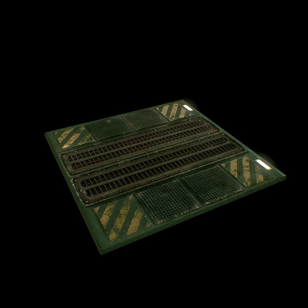 Wallpaper #KvswgpcBx-Hc5Y20mq1W86 3D Model Sci Fi Floor Panel Vr Ar Low Poly Cgtrader