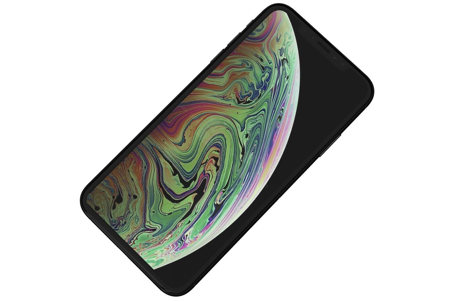 Wallpaper #O2dI-JIBSpphPi3-YYm688 3D Model Apple iPhone Xs Max Space Gray Vr Ar Low Poly Cgtrader