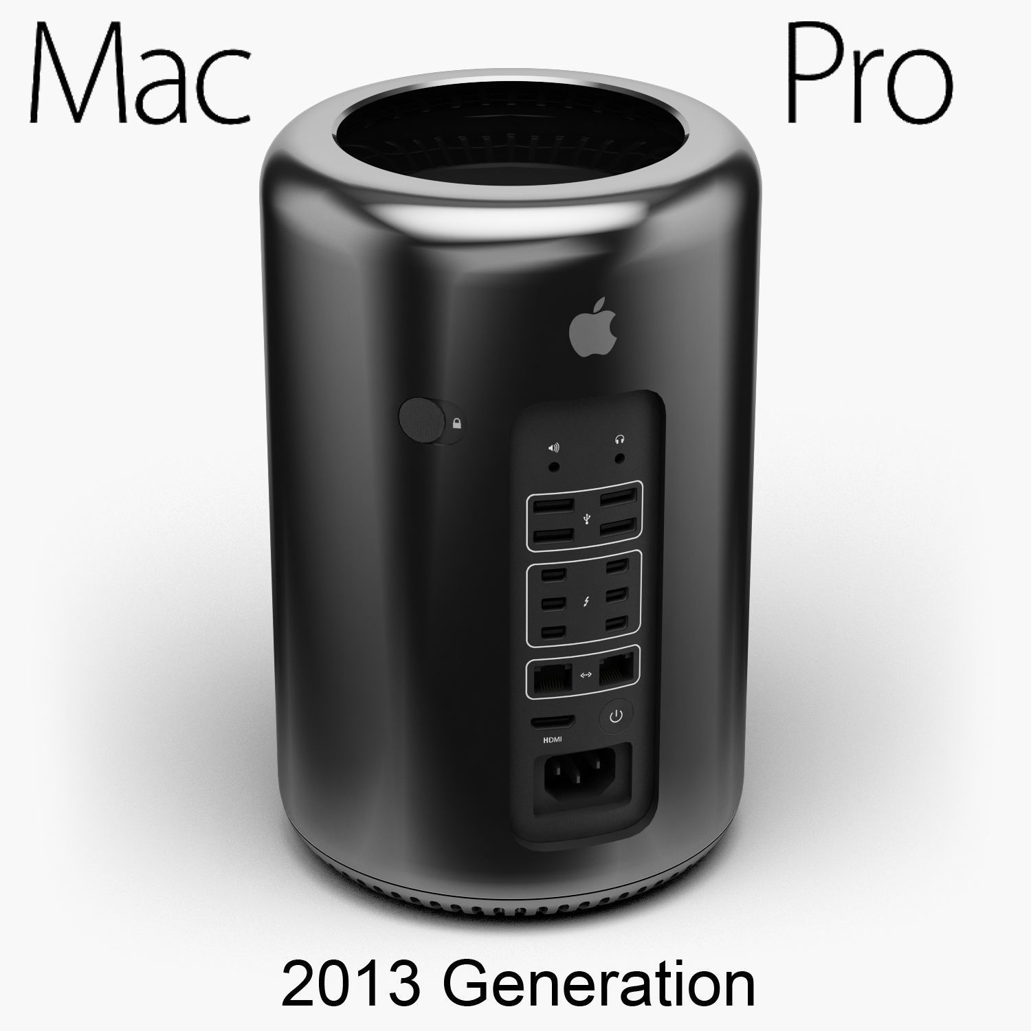 Wallpaper #QhmmNo8BtGB6xQ78fKPY44 Apple Mac Pro 2013 Workstation 3D Model Cgtrader